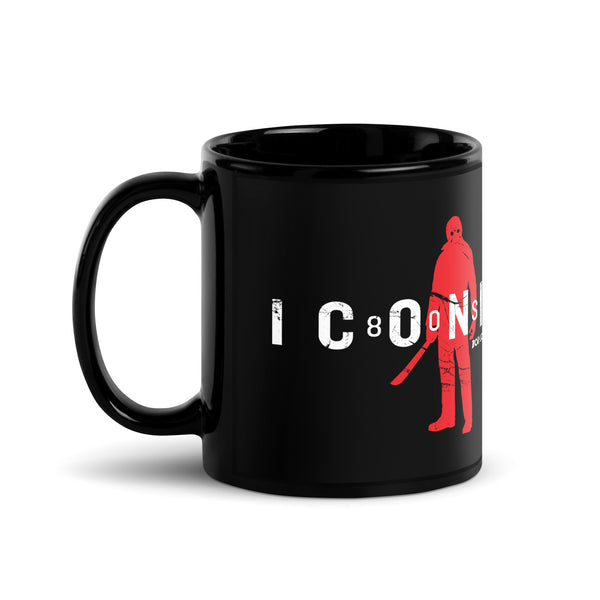 BCC - 80's Iconic Black Glossy Mug