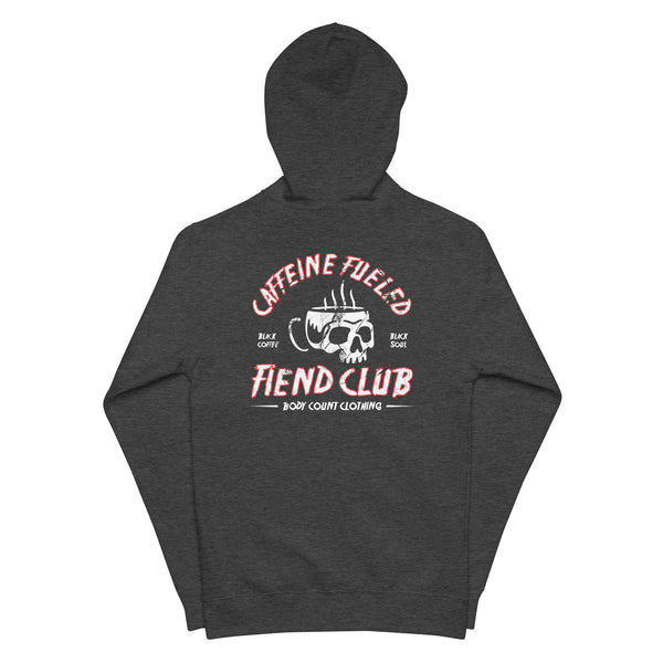 BCC - Caffeine Fueled Fiend Club Zip Up Hoodie